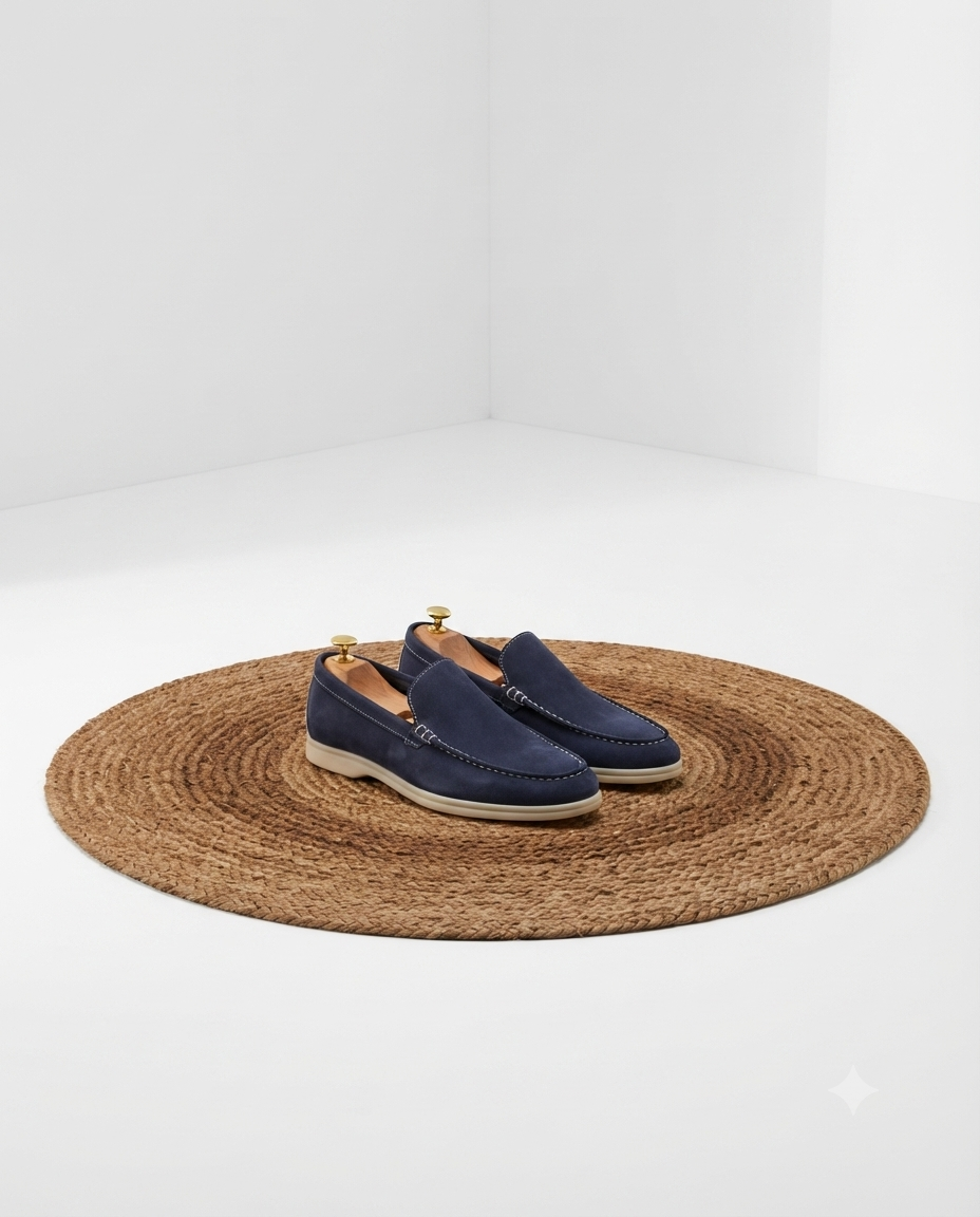 Moccasin en daim