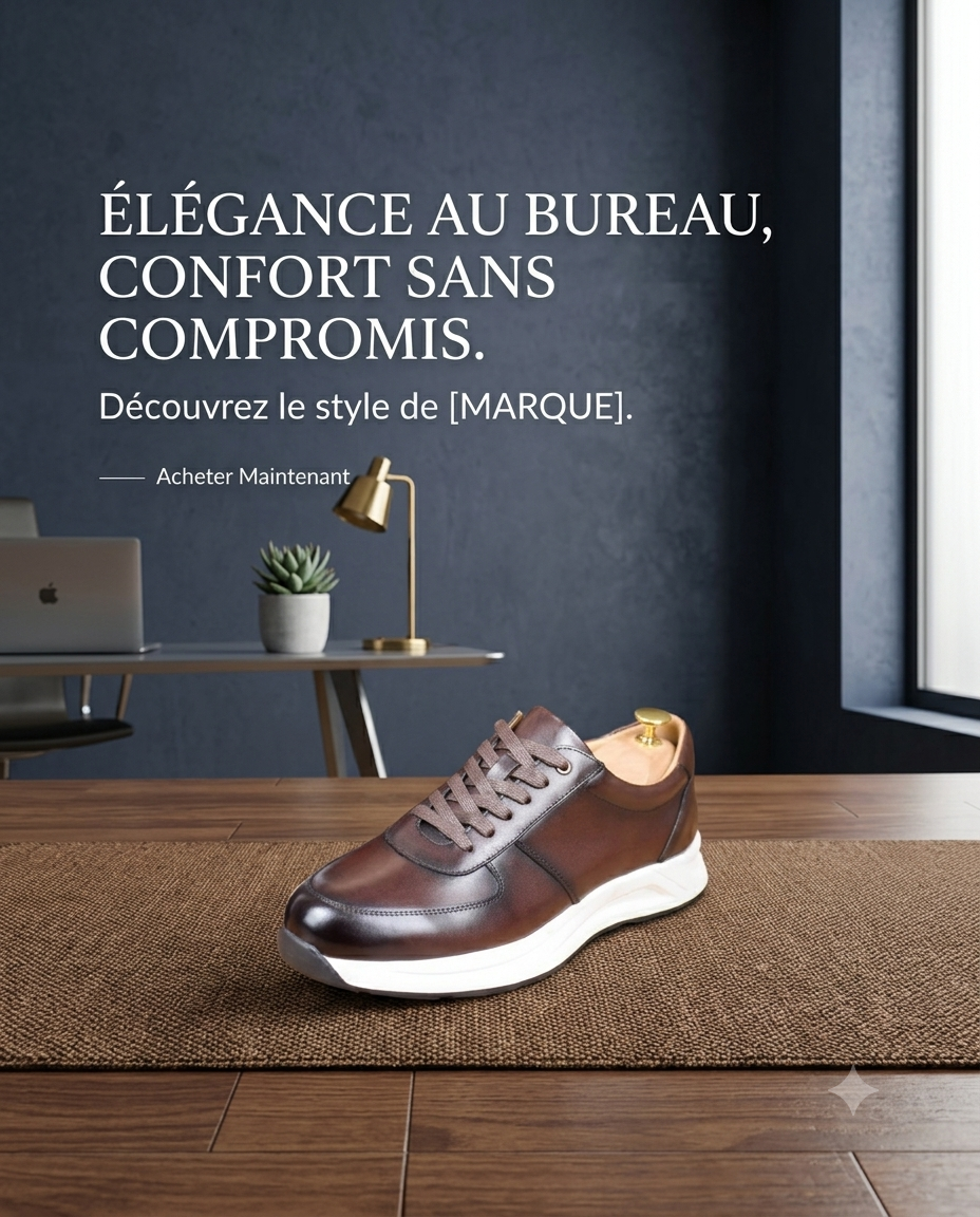 Sneaker tomford matiere cuir