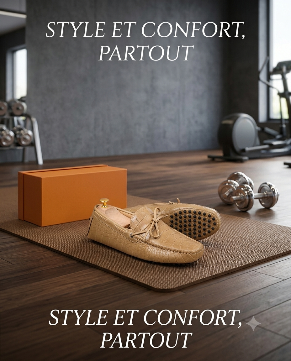 Tods matiere cuir et crocro