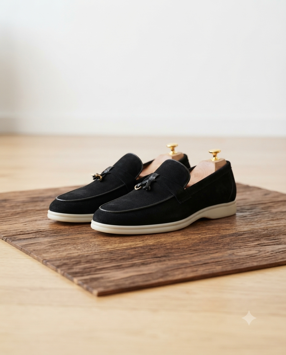 Moccasin en daim