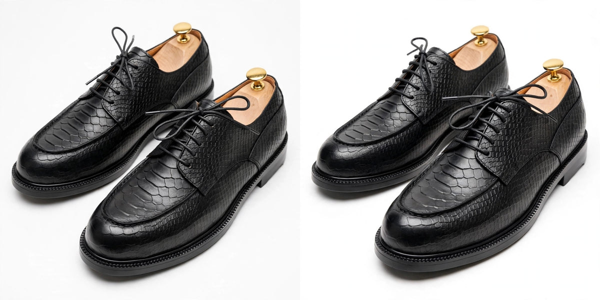 Soulier crocro noir jm weston